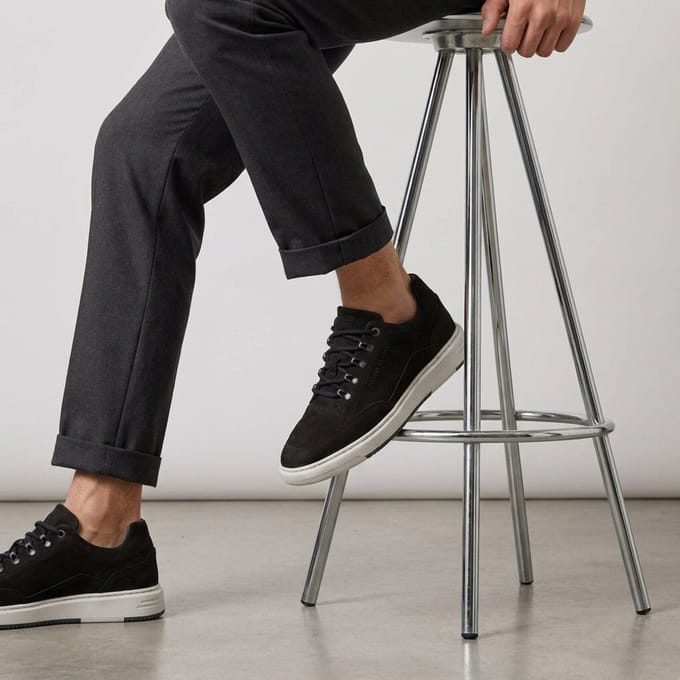 Cycleur de luxe Cycleur de Luxe ND2 Sneakers zwart Leer