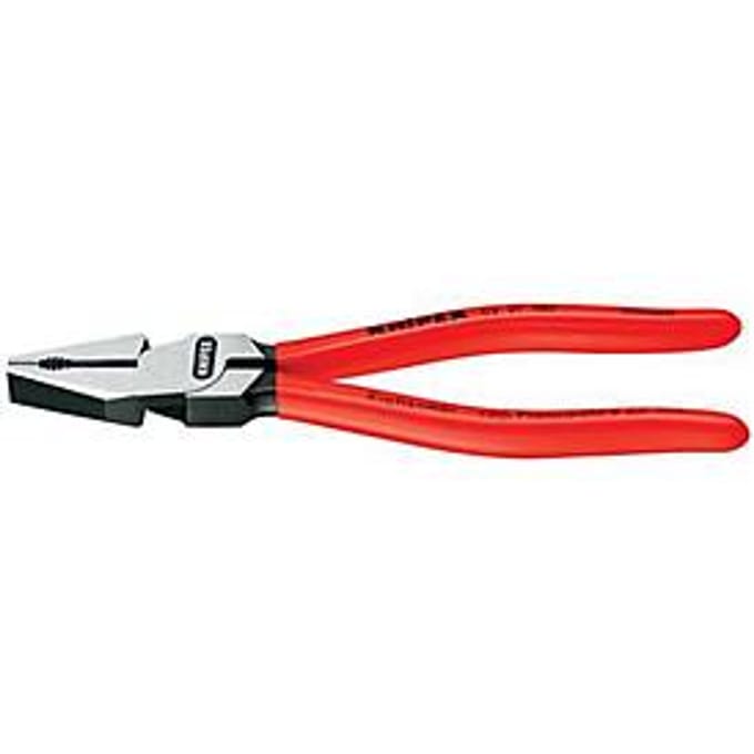 Kracht-combinatietang L.225mm pol.Ku.-coating KNIPEX