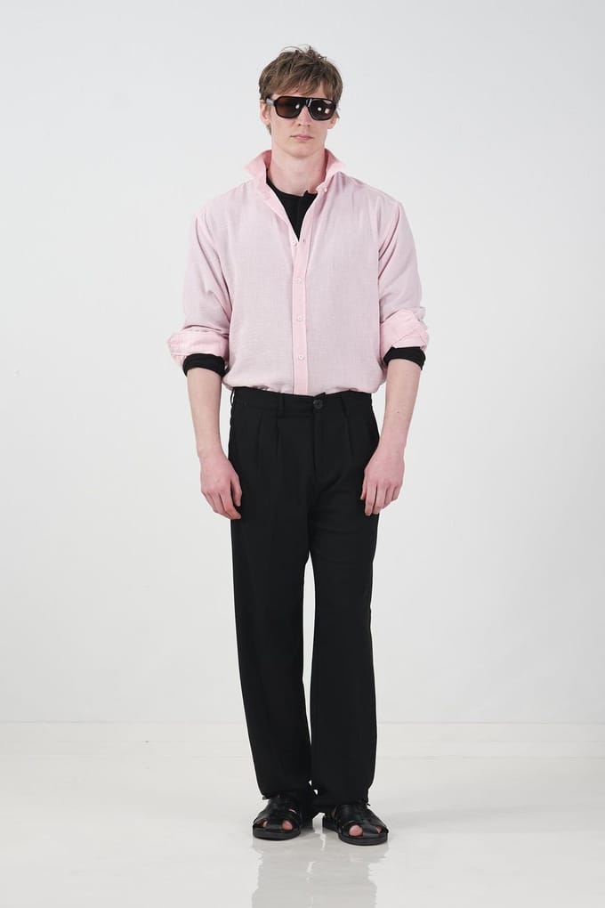Oversized Lange Mouwen Knopshirt