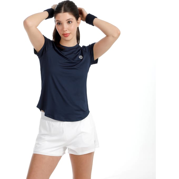 BIDI BADU Crew 2.0 T-shirt Dames-donkerblauw