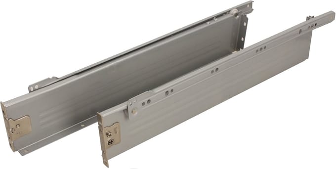 Gamet Serie - Metalen Ladesysteem - 400mm - Zilver