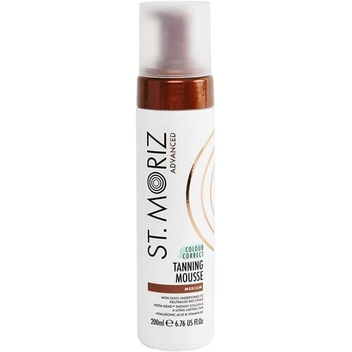 St. Moriz Colour Correcting Tanning Mousse Medium 200 ml