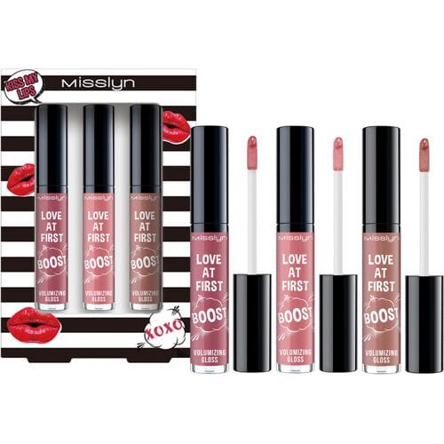 MISSLYN Love At First Boost set met volumineuze lipgloss