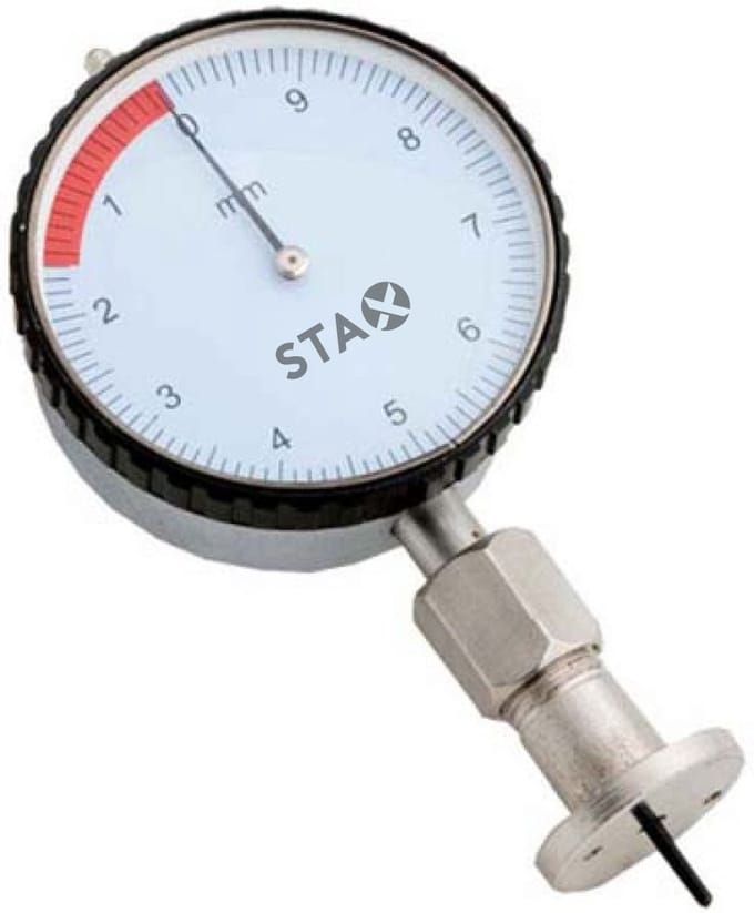Stax bandenprofielmeter 0-10mm klokmodel type RT10 - APK