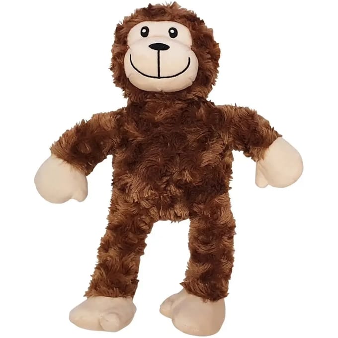 Apen pluche voor honden met touw Nobby Pet