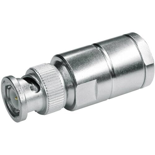 Telegärtner 100023344 100023344 BNC-connector Stekker, recht 50 Ω 1 stuk(s)