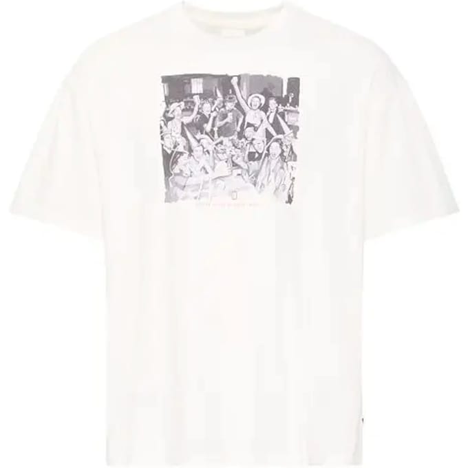 Solid SDRIAN T-Shirt wit