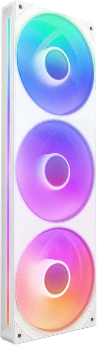 NZXT F360 RGB CORE UNIBODY - 360mm - Case ventilator - Wit - 30 dBA