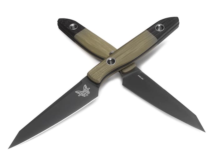 Benchmade True Paring Knife OD Green G10 – Premium Schilmes met CPM-154 Lemmet