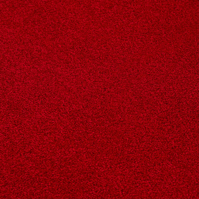 Uni Effen Laagpolig Vloerkleed Modern Rood- 80x150 CM