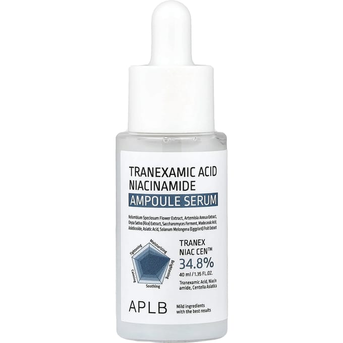 APLB, Tranexaminezuur Niacinamide Ampul Serum, 40ml (1,35 fl oz) white