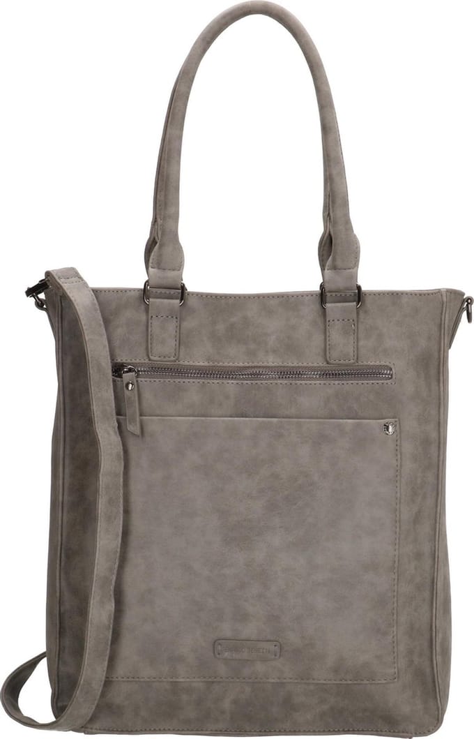 Enrico Benetti Bobbi Shopper - 14" laptopvak - 66536 - Midden Grijs