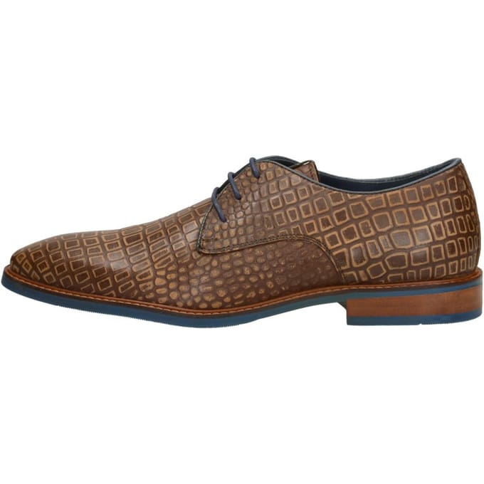 SUB55 Enzo Gekleed Laag - Cognac - Maat 45