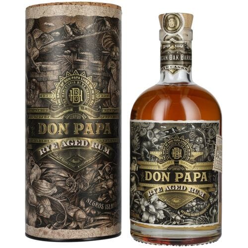 Don Papa Rum Rye Aged 45% Vol. 0,7l in geschenkverpakking