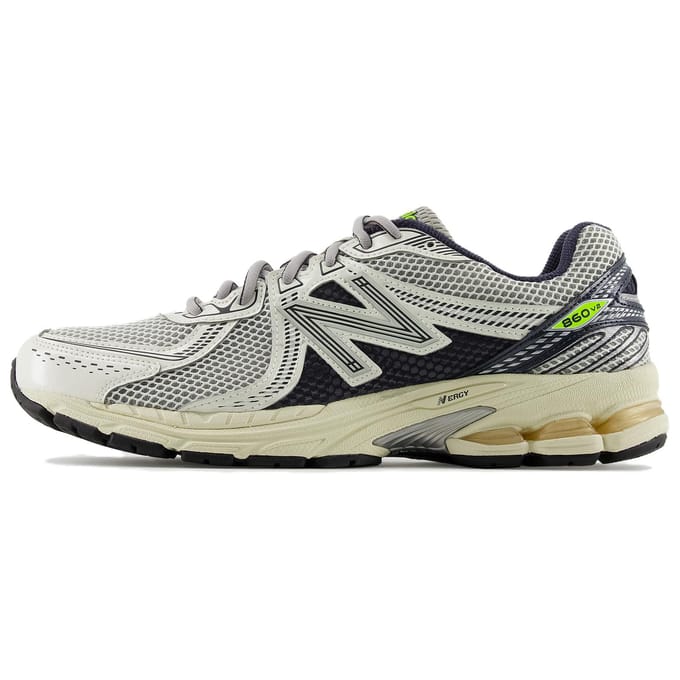 New Balance 860v2 Wit Zwart Neon Unisex Sneakers ML860SN2 38 gray