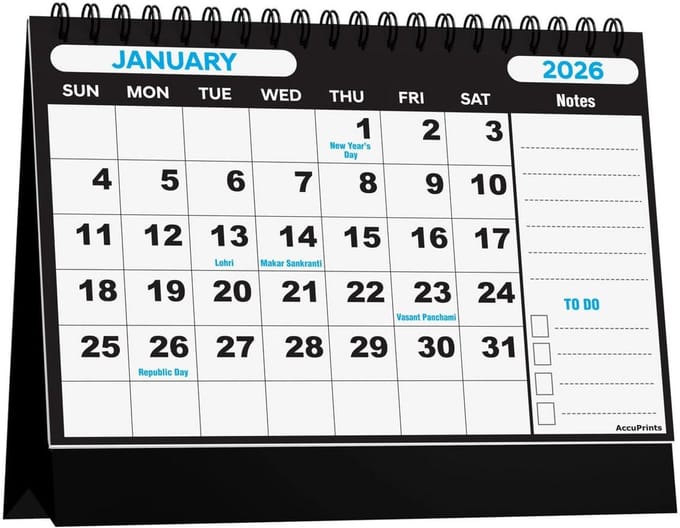 Bureaukalender 2024 - Maandoverzicht Pagina's - Perfect voor Notities en Planning