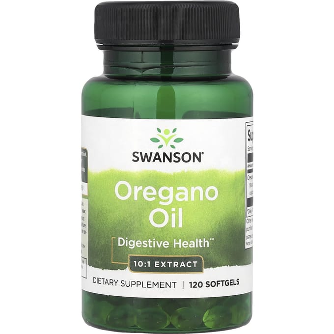Oregano Olie, 120 Softgels (150 mg per zachte capsule)