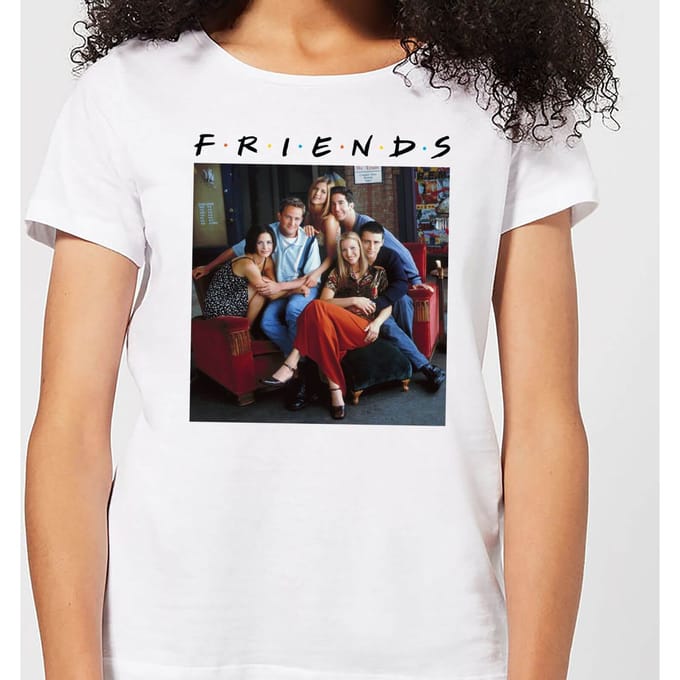 Friends Classic Character dames t-shirt - Wit - S