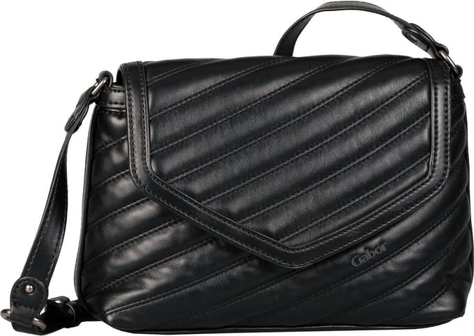 Gabor Schoudertas Camila Flapbag Black Zwart