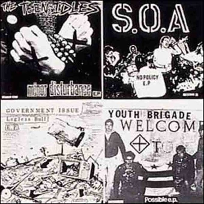 Various Artists - Four Old Seven Inches On A Twelve Inch (LP)