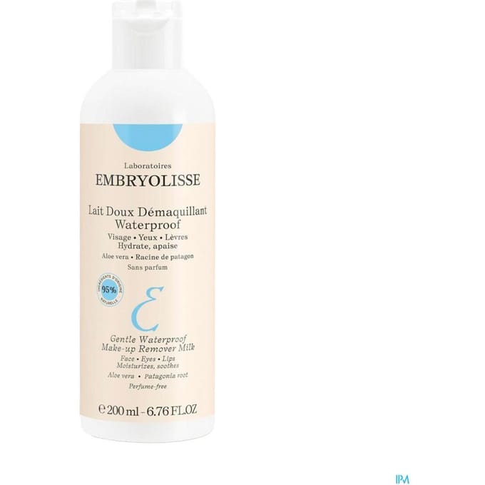 Embryolisse Gentle Waterproof Milky Make Up Remover 200 ml