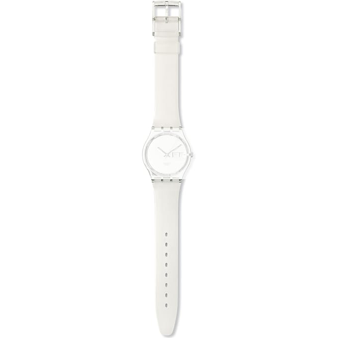 Swatch Plastic - Originals Medium (34mm) /Access/Solar/Musicall/Stop - G/SK/SL/SR/SS/SO28 AGK733 GK733 Snowcovered Horlogeband