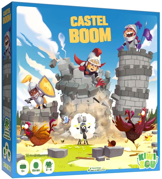 Blackrock Games CASTEL BOOM, Bordspel, 5 jaar, 15 min, 15 min
