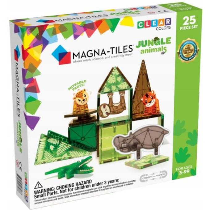 20925 - MAGNA-TILES® Jungle Animals set, 25-delig