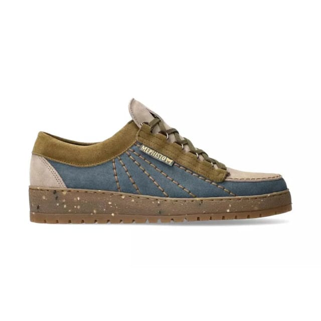 Mephisto Rainbow - heren veterschoen - Blauw - maat 39 (EU) 6 (UK)