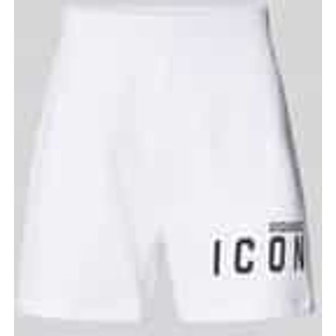 Sweatshorts met elastische band