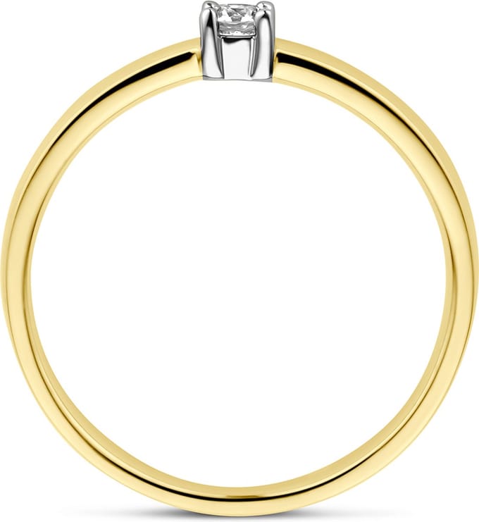 Ring Diamant 0.10ct H Si
