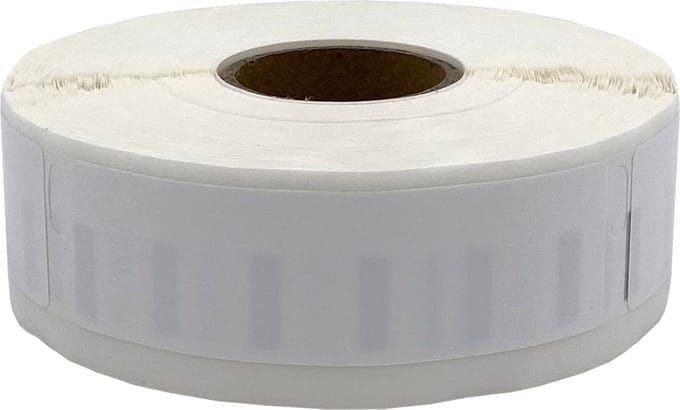 DULA Dymo Compatible labels - Wit - 1933085 - 2112284 - Duurzame barcode etiketten - 1 rol - 64 x 19 mm - 450 labels per rol