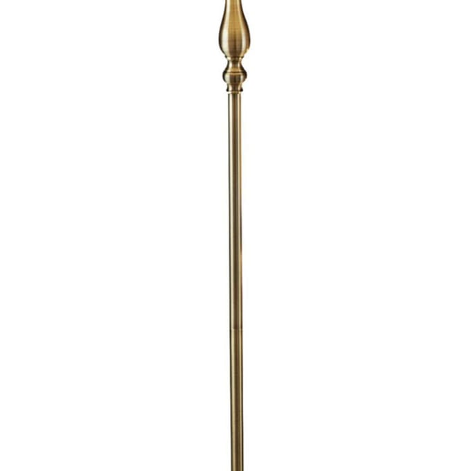 Searchlight Vloerlamp Flemish met gevouwen kap