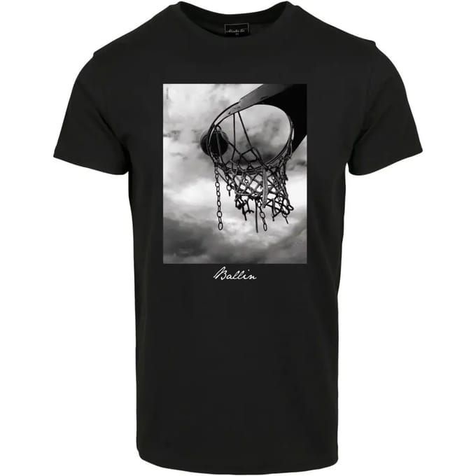 Mister Tee - Ballin 2.0 Heren T-shirt - S - Zwart