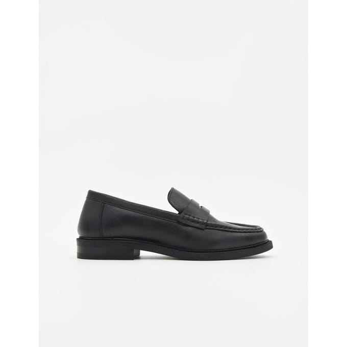 Purapiel Mocassin Bro13 Zwart