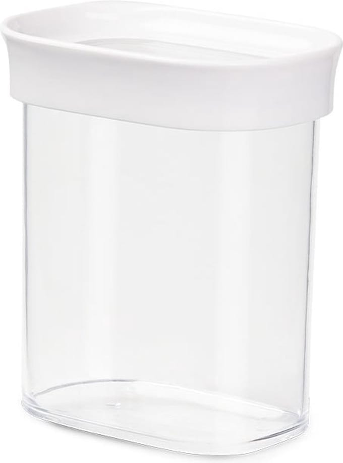 EMSA Optima Rechthoekig Container 0,38 l Transparant, Wit 1 stuk(s)