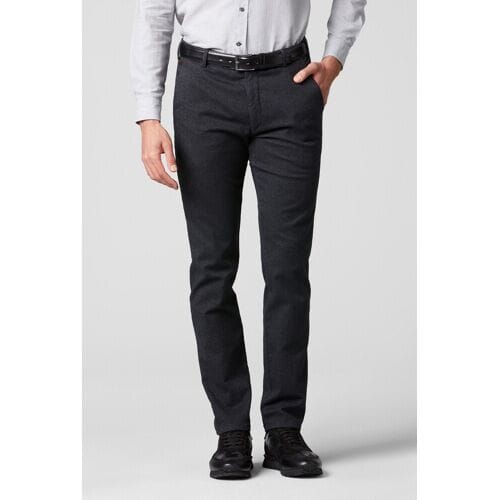 Meyer Broek Bonn Modern Super-Stretch Wool-Look Antraciet / male