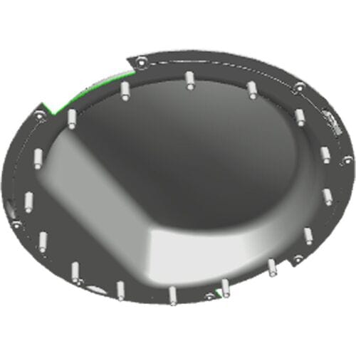 AEG binnendeur, venster, plastiek, Ø456.5mm 8085506049