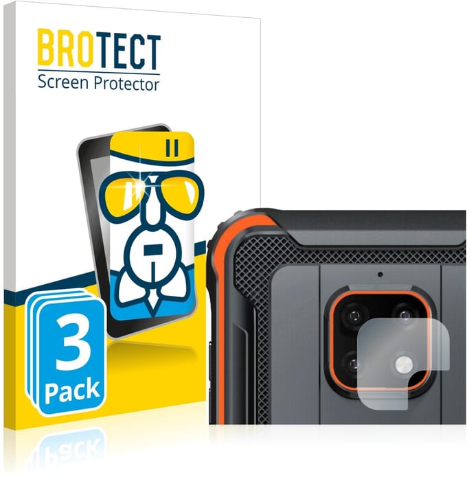 Screenprotector 3 Stuks voor Blackview BV4900 Pro (ALLEEN Camera Lens) Beschermglas transparant