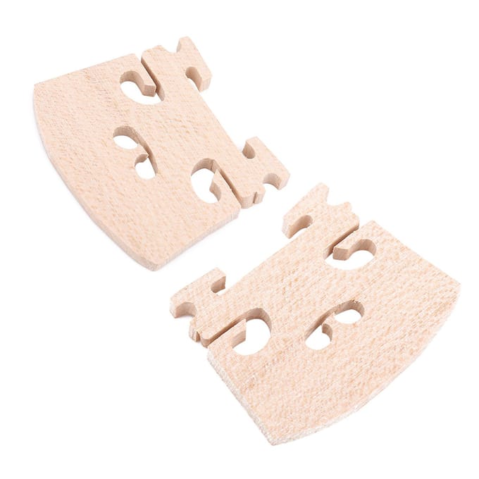 5 Stuks Esdoornhout Vioolkammen Onderdelen Instrument Fitting Accessoire voor 4/4 Maat Viool beige