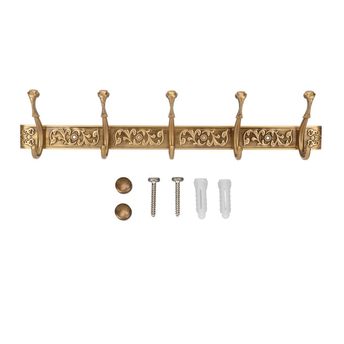 Rail Wandhaak Achter Deur Gemonteerd voor Jas Hoed Kleding Hangen Vintage Ruimte Aluminium Hardware