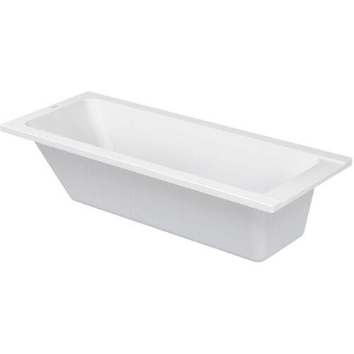 Duravit D-Code rectangular bathtub 170 x 70 cm with center drain 7000970000000