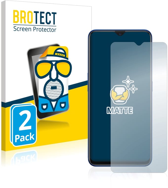 BROTECT - Screenprotector voor Oppo A9 2020 - Folie Beschermfolie matte 2 Stuks