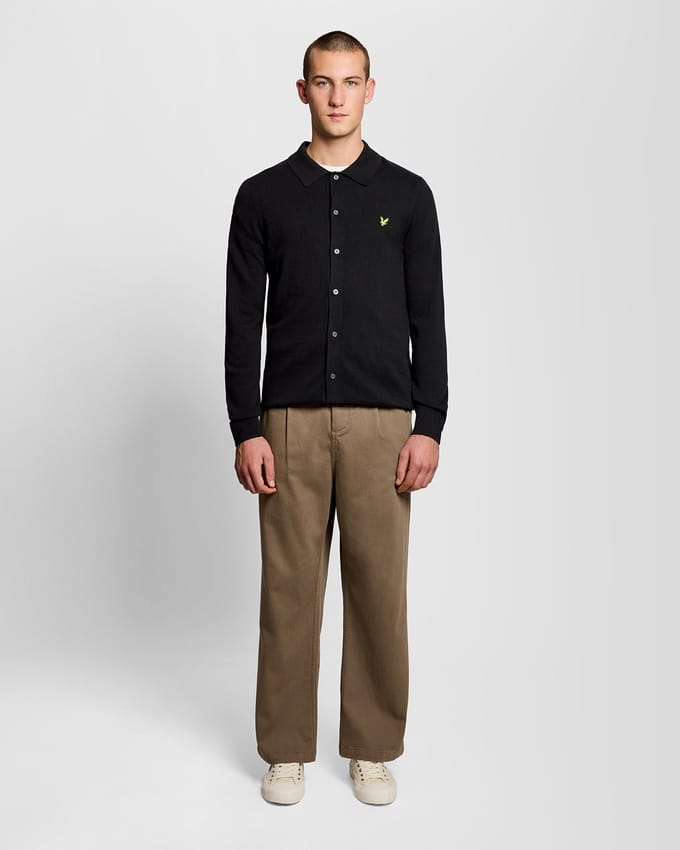 Katoenen trui met lange mouwen Lyle & Scott