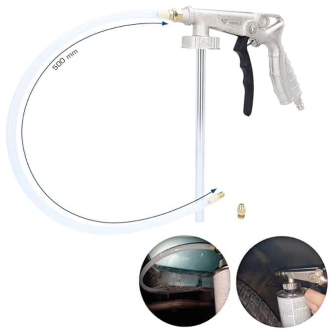 Perslucht Bodemplaatbeschermingspistool voor Cartridges met Flexibele Sproeislang 50 cm