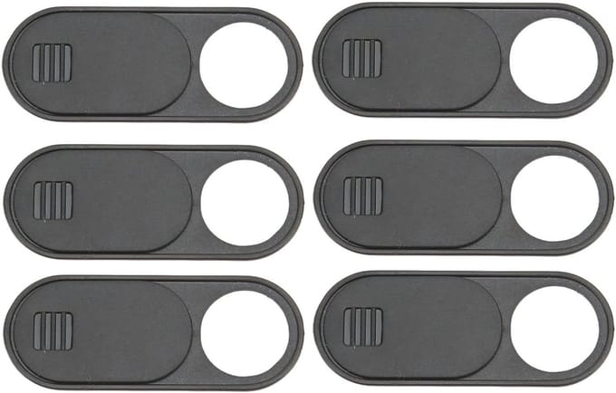 6 Stuks Dunne Webcam Covers voor Auto en Camera - Privacy Bescherming en Beveiliging voor Digitale Apparaten