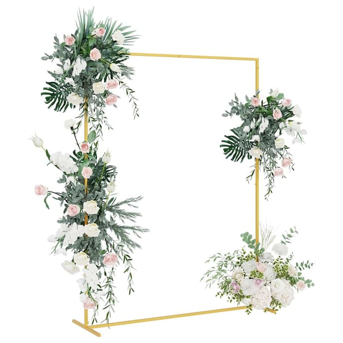 Arche de mariage Dorée 150 x 49,5 x 200 cm Acier