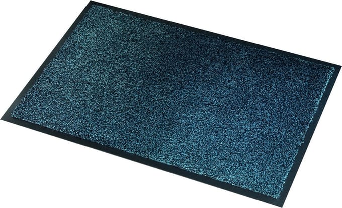 Wicotex - Deurmat - Droogloopmat Microm Absorberend Zwart - Grijs - Afmeting 40x60cm