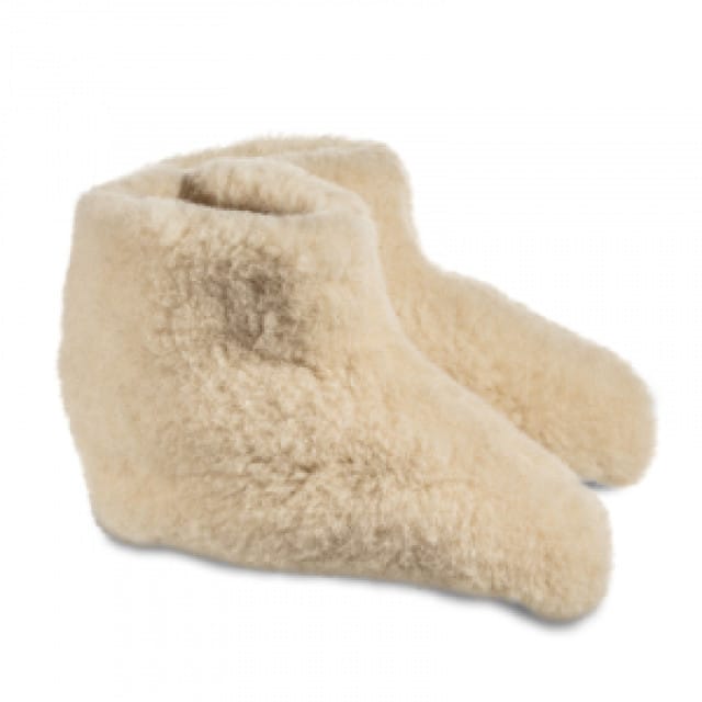 Woolwarmers Unisex Sloffen - Creme/Wit - Maat 37