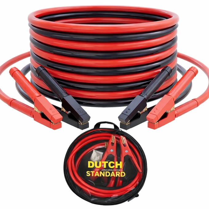 Startkabels - Auto - 200 Ampere - 2.5 Meter - Handige Draagtas